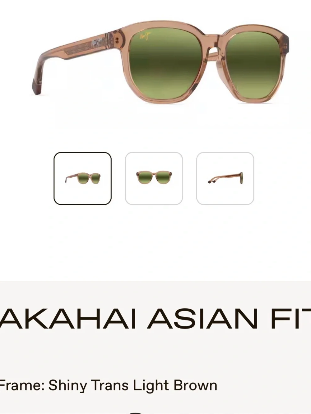 Maui Jim Custom Akahai ✨ Like brand new. Unisex